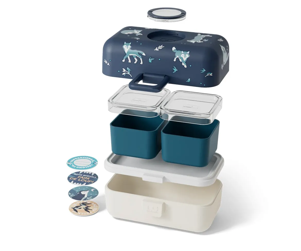 Caja Almuerzo MB Azul Wolf