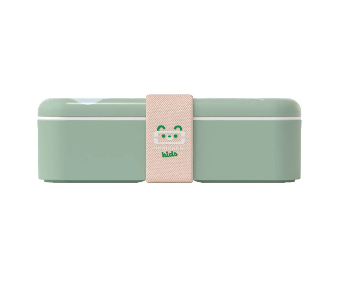 Caja Almuerzo MB Foodie Raccoon Verde