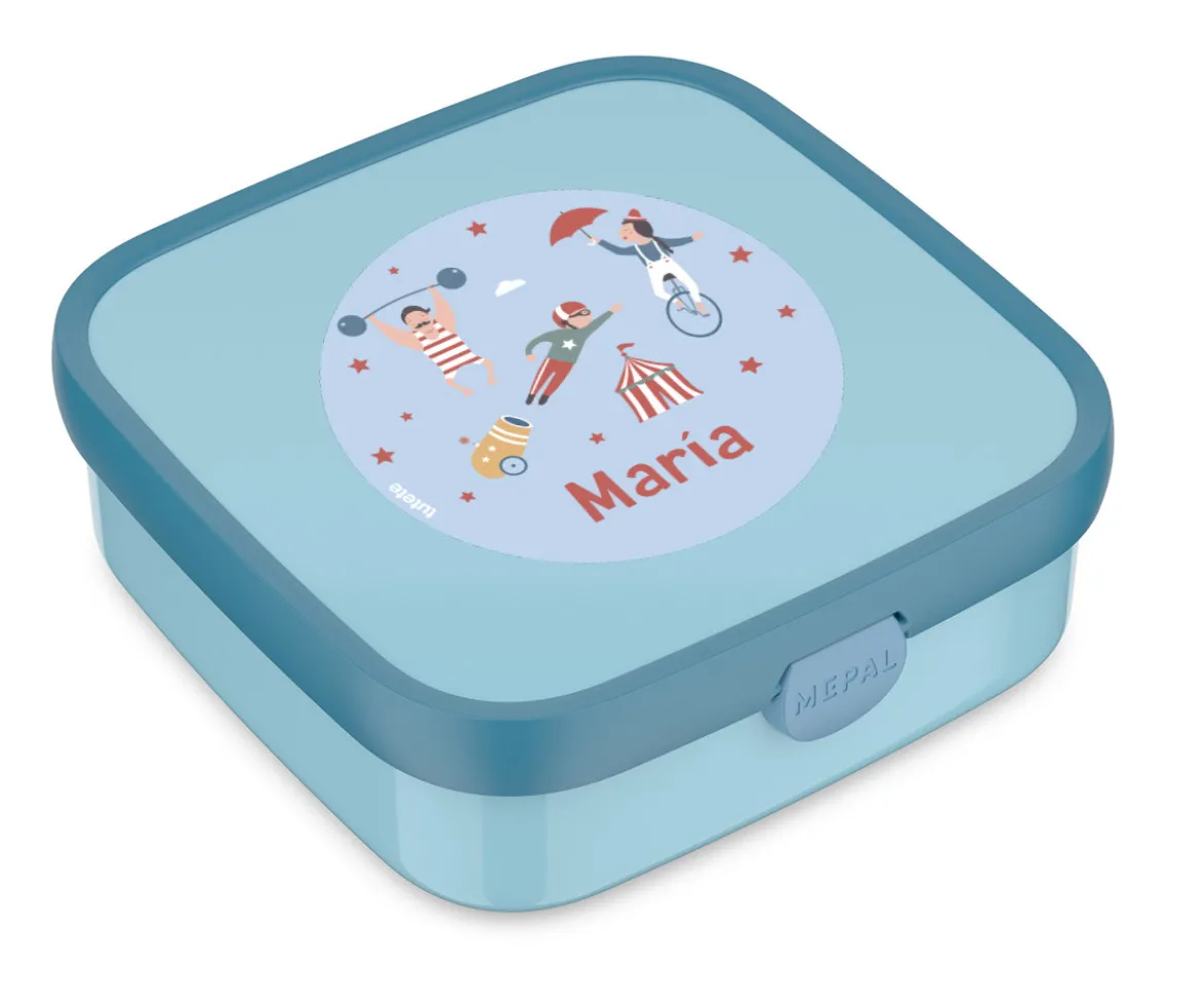 Caja Almuerzo Personalizada Bento Campus Grande Cool Blue Circus Show