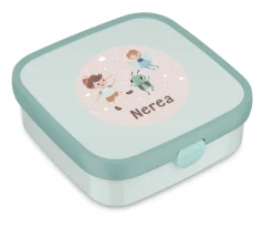 Caja Almuerzo Personalizada Bento Campus Grande Cool Mint The Wooden Boy