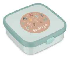Caja Almuerzo Personalizada Bento Campus Grande Cool Mint Funny Letters