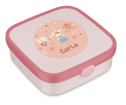Caja Almuerzo Personalizada Bento Campus Grande Cool Pink Mouse Fairies