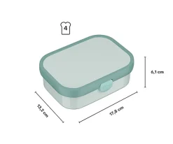 Caja Almuerzo Personalizada Midi Campus Cool Mint The Wooden Boy