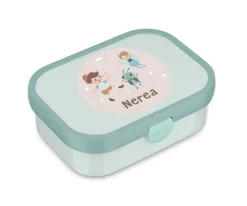 Caja Almuerzo Personalizada Midi Campus Cool Mint The Wooden Boy