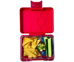 Caja Almuerzo Snack Bandeja Shark Wow Red 3 Compartimentos