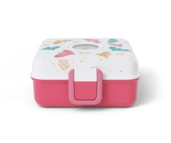 Caja Almuerzo Snacky Rosa Birds