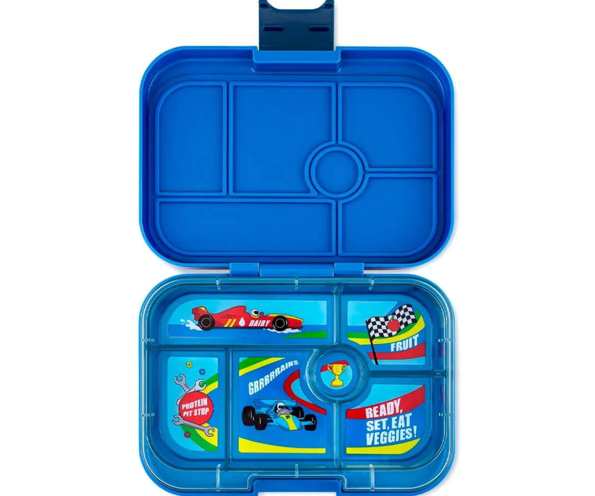 Caja Almuerzo Yumbox Original Roar Blue Cars