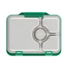 Caja Almuerzo Yumbox Pret Acero Verde 4 Compartimentos