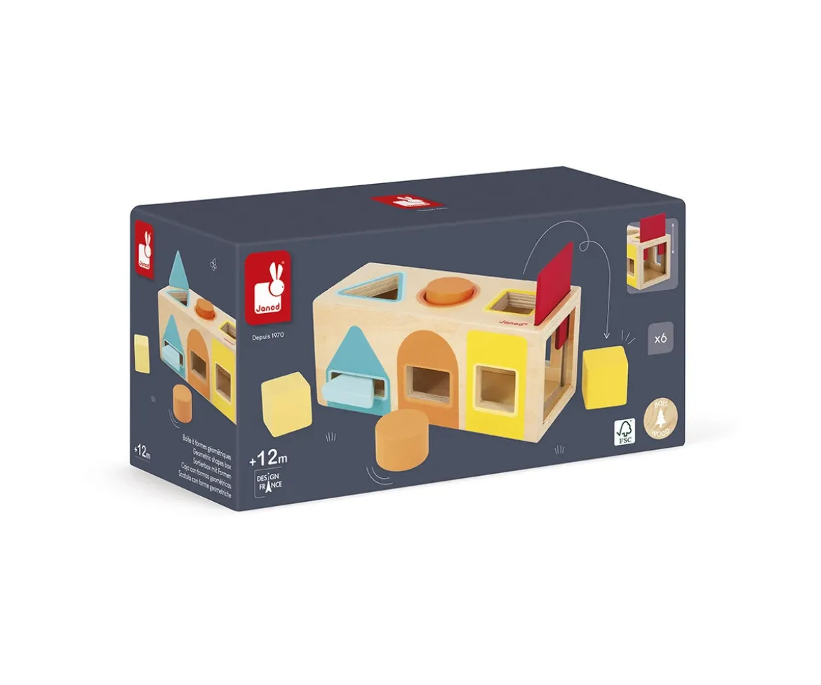 Caja con Formas Geométricas