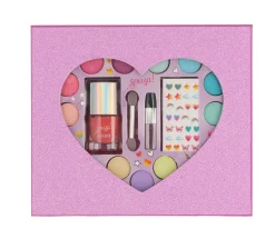 Caja Cosméticos Infantiles Corazón Brillante
