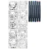 Caja Creativa S Kawaii Animals con Rotuladores Doble Punta