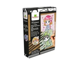 Caja Creativa S Manga Chibi con Lápices Acuarelables