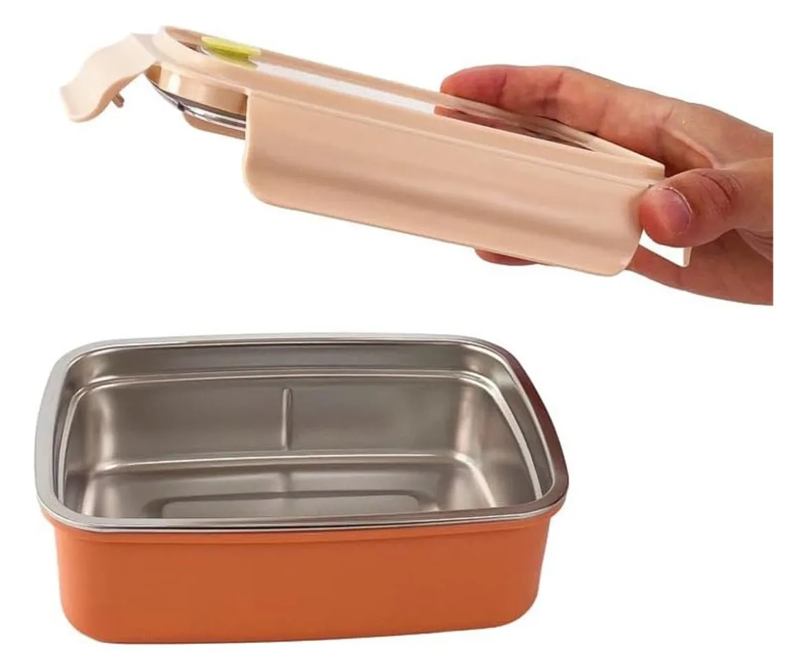 Caja de Almuerzo Acero Butterfly