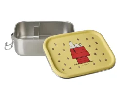 Caja de Almuerzo Acero Inoxidable Snoopy Yellow