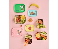 Caja de Almuerzo Acero Inoxidable Snoopy Yellow