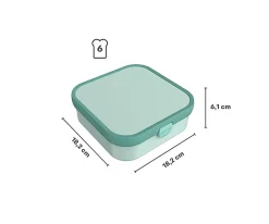Caja de Almuerzo Bento Campus Grande Cool Mint