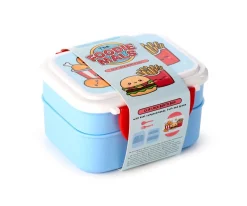 Caja de Almuerzo Bento con Cubiertos Foodiemals