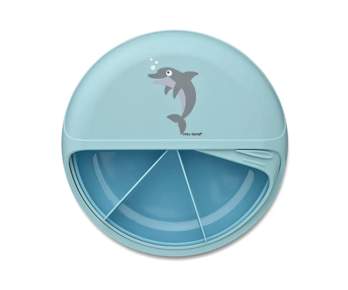 Caja de Almuerzo BentoDisc Blue Dolphin