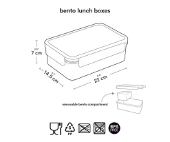Caja de Almuerzo Bento Flowers Garden