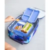 Caja de Almuerzo Bite Blue Splash 3 Compartimentos