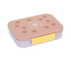 Caja de Almuerzo Compartimentos Bento Pattern Party Rose/Lilac