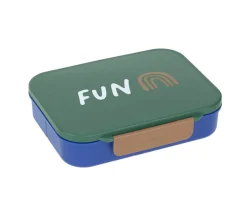 Caja de Almuerzo Compartimentos Bento Rainbow Green