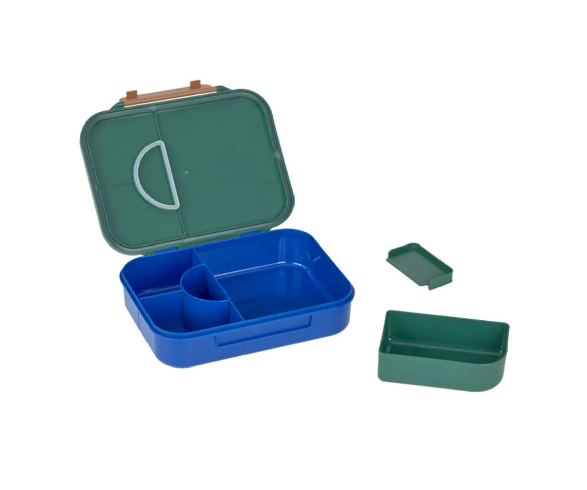 Caja de Almuerzo Compartimentos Bento Rainbow Green