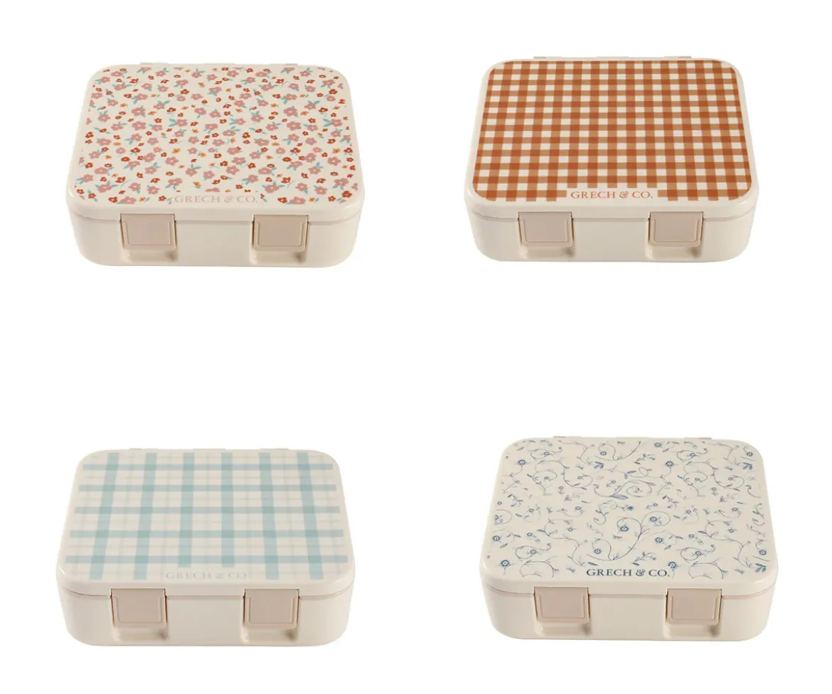 Caja de Almuerzo 3 Compartimentos Fern Plaid