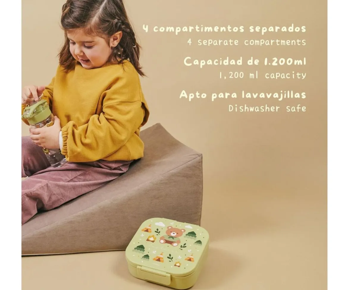 Caja de Almuerzo con Compartimentos Explorer