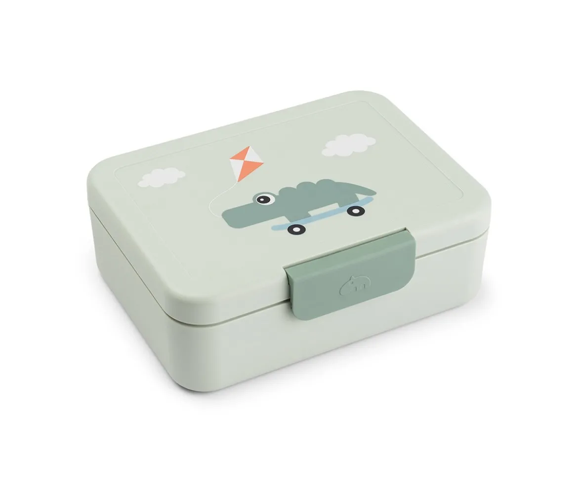 Caja de Almuerzo con Divisor Playground Green