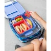 Caja de Almuerzo Feast Blue Splash 4 Compartimentos