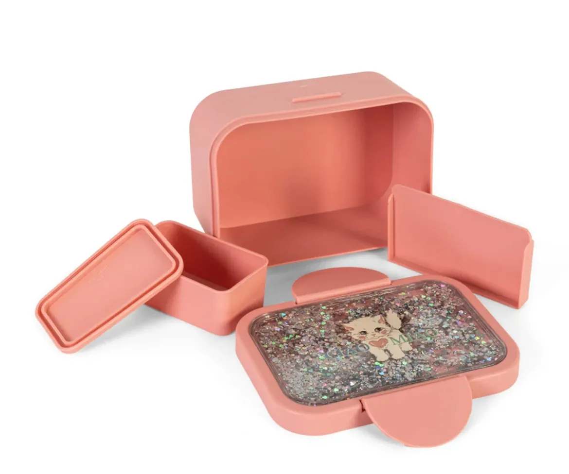 Caja de Almuerzo Glitter Ciao Miao