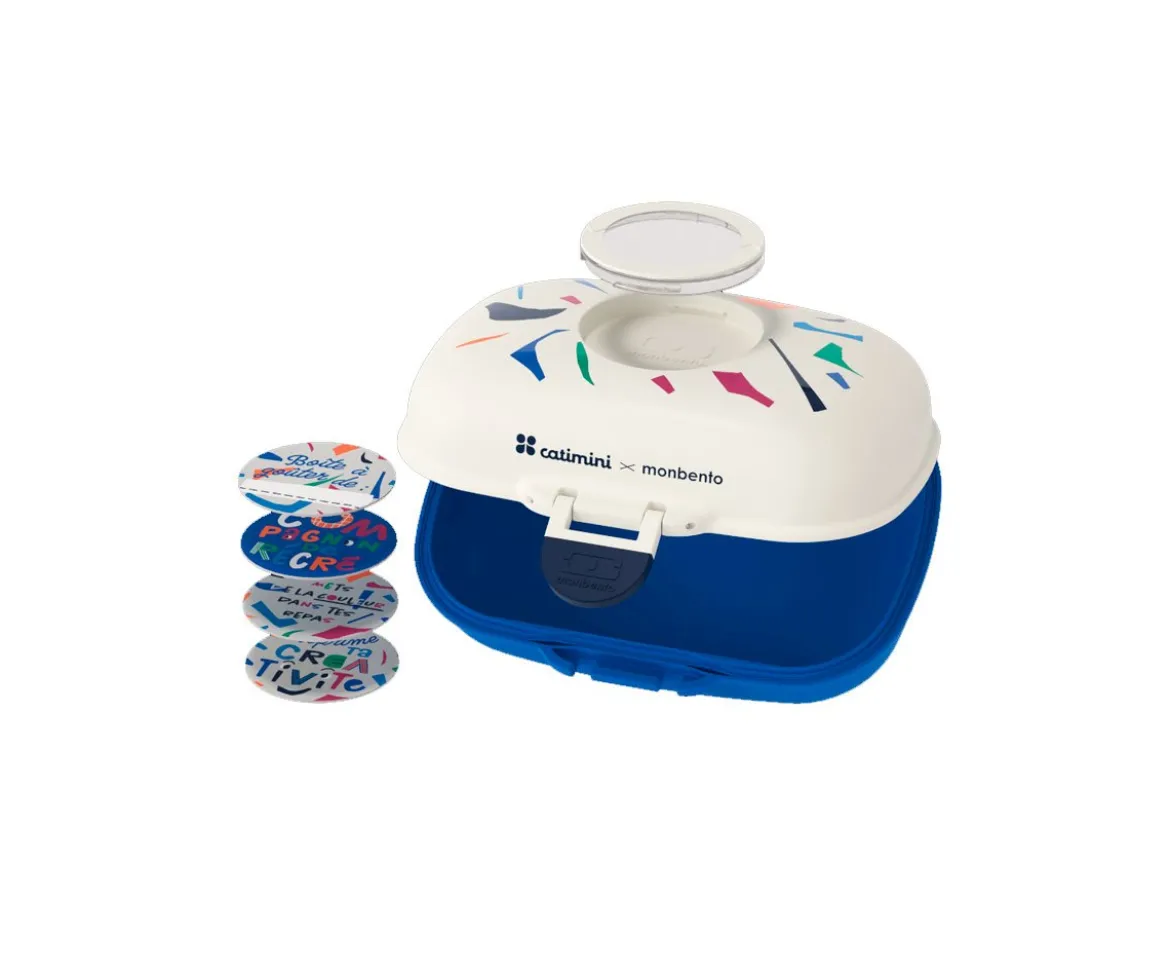 Caja de Almuerzo MB Gram Catimini Blue Terrazo