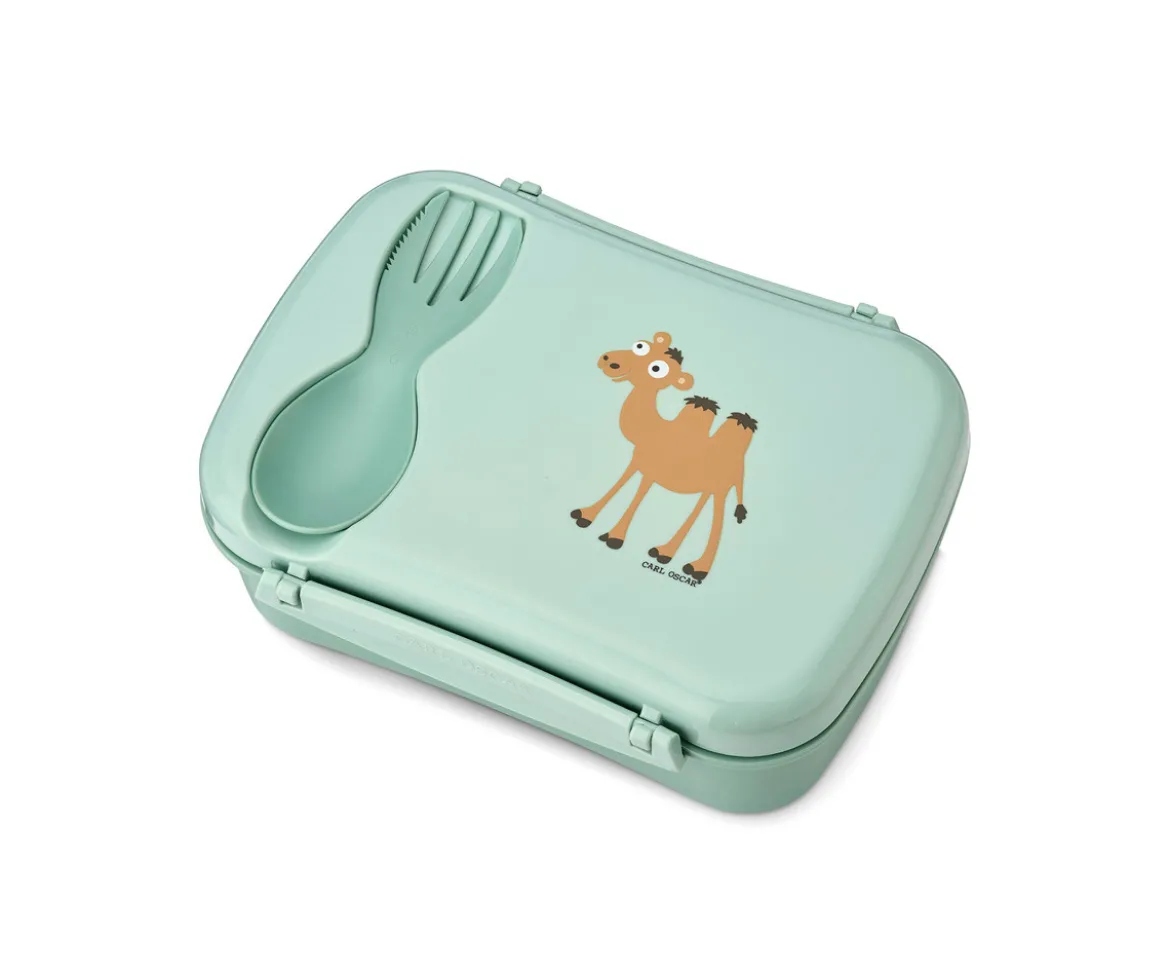 Caja de Almuerzo N'ice Box Green Camel