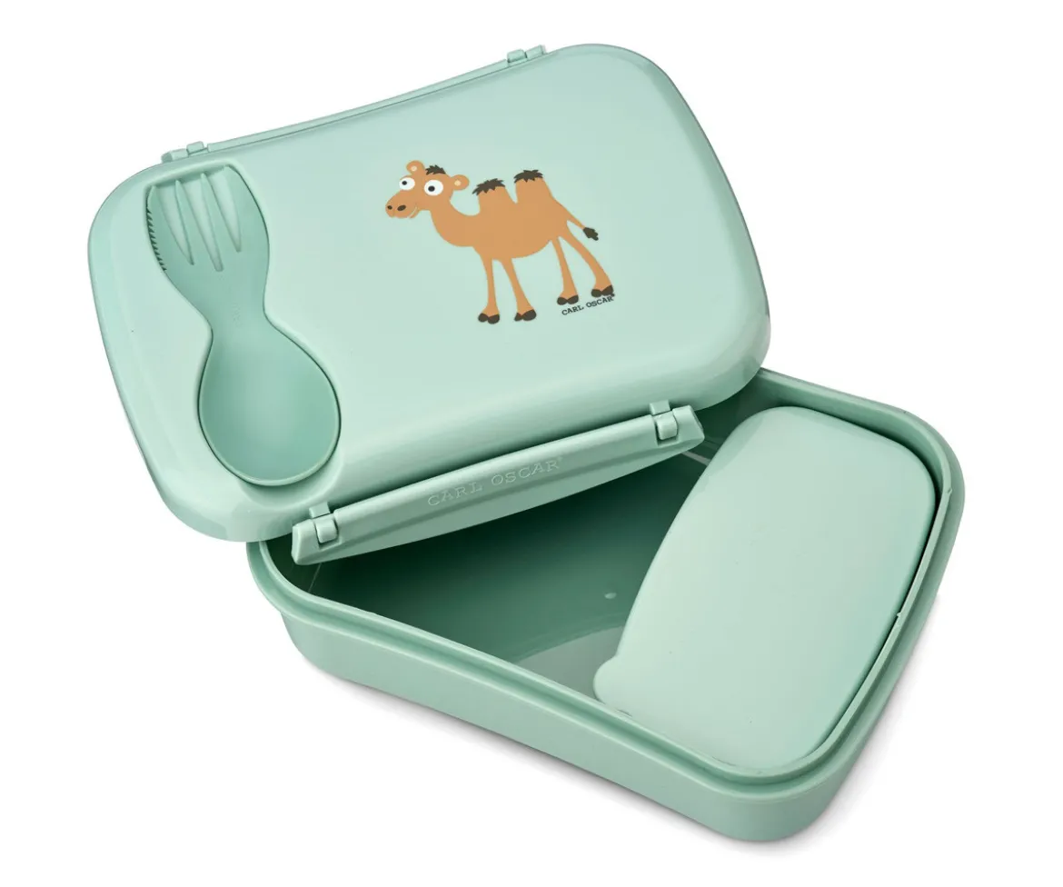 Caja de Almuerzo N'ice Box Green Camel