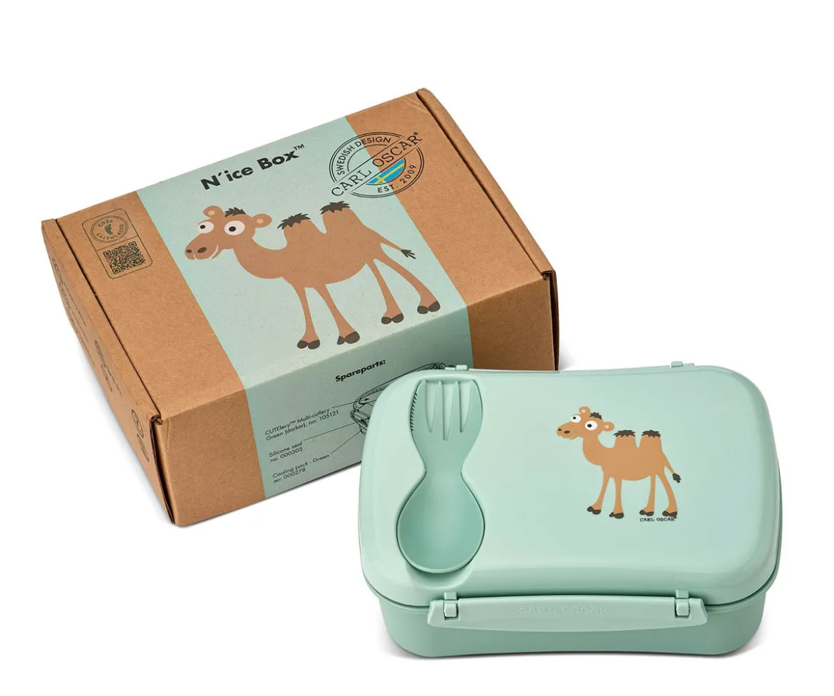 Caja de Almuerzo N'ice Box Green Camel
