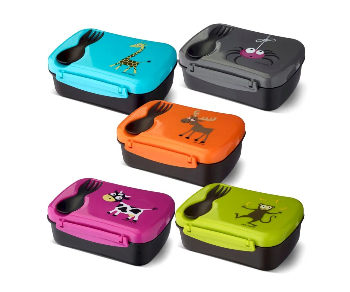 Caja de Almuerzo N'ice Box Kids Reno Naranja