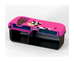 Caja de Almuerzo N'ice Box Kids Vaca Purple