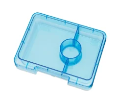Caja de Almuerzo Snack Glitter Blue 3 Compartimentos