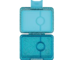 Caja de Almuerzo Snack Glitter Blue 3 Compartimentos