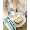 Caja de Almuerzo Spinner 2 in 1 Lunchox Blueberry Blue