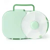 Caja de Almuerzo Spinner 2 in 1 Lunchox Sage Green