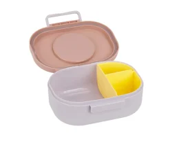 Caja de Almuerzo Style & Snack Pattern Party Lilac