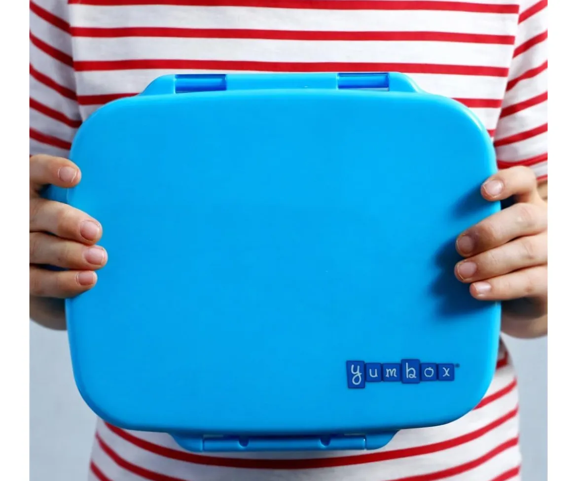 Caja de Almuerzo Yumbox GO Blue Miami 5 Compartimentos