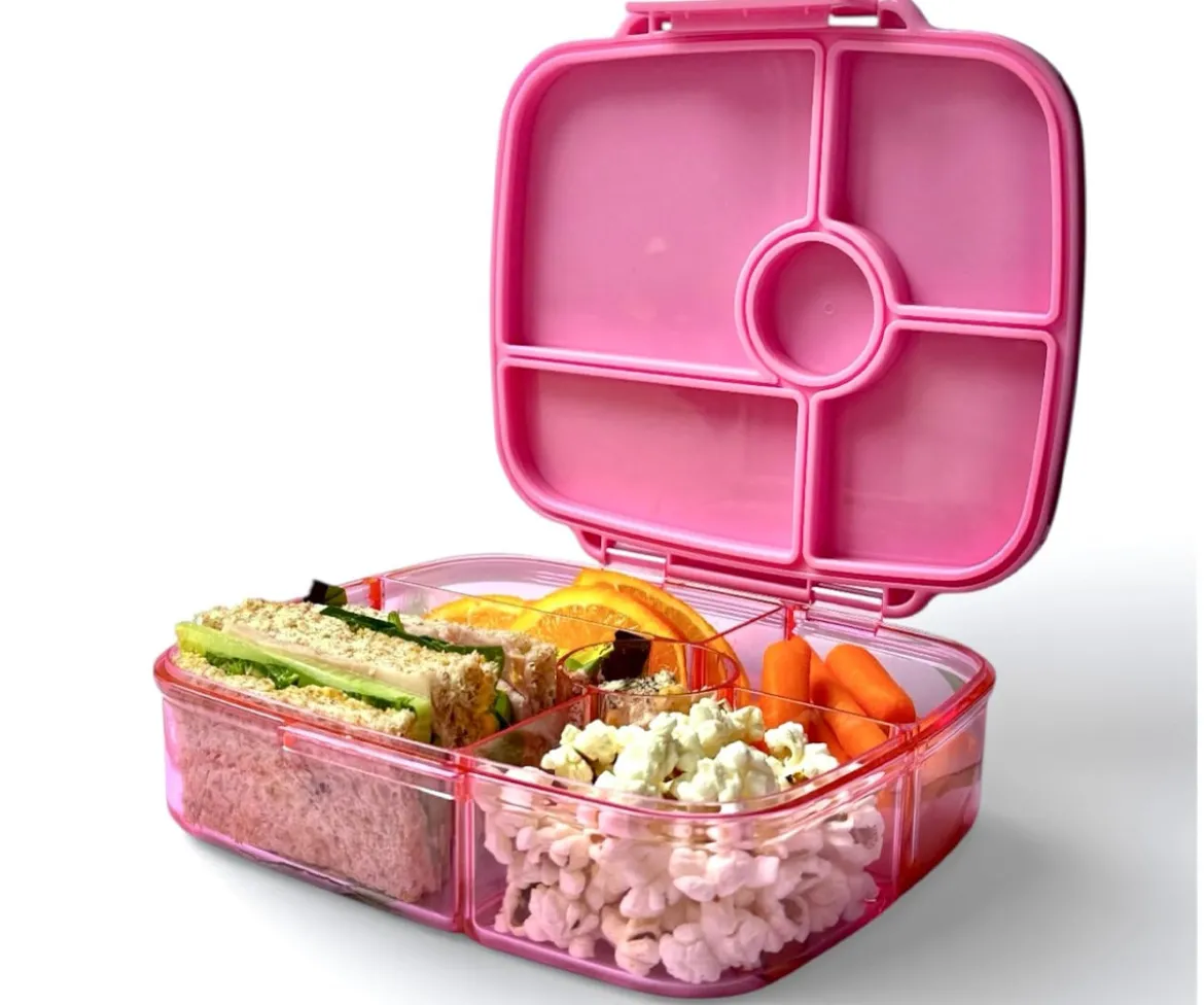 Caja de Almuerzo Yumbox GO Pink Disney 5 Compartimentos