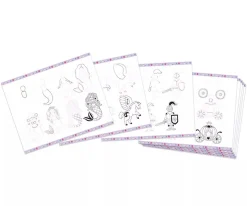 Caja Dibujo Creativo 20 Modelos Fantasía