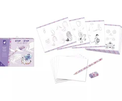 Caja Dibujo Creativo 20 Modelos Fantasía