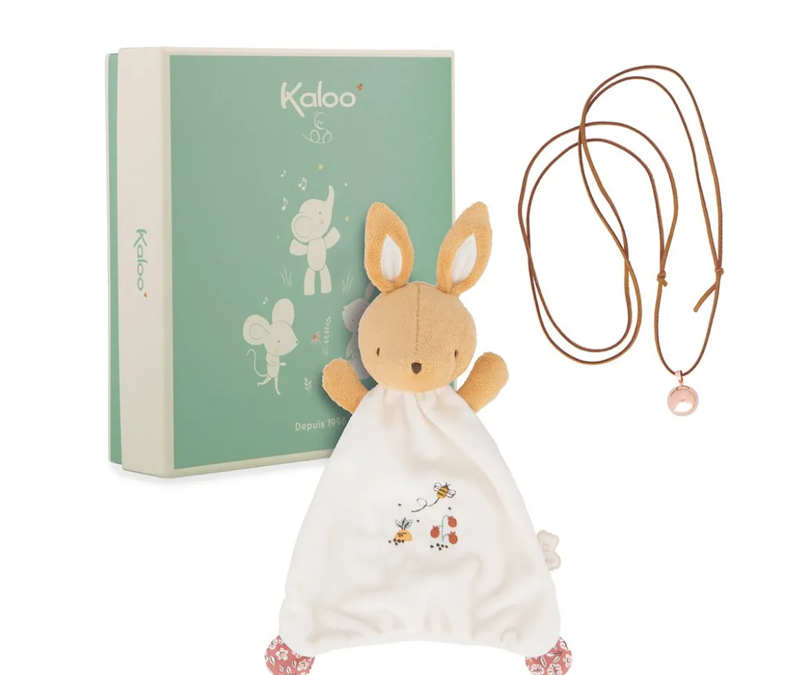 Caja Regalo Doudou, Llamador de Ángeles y Conejo