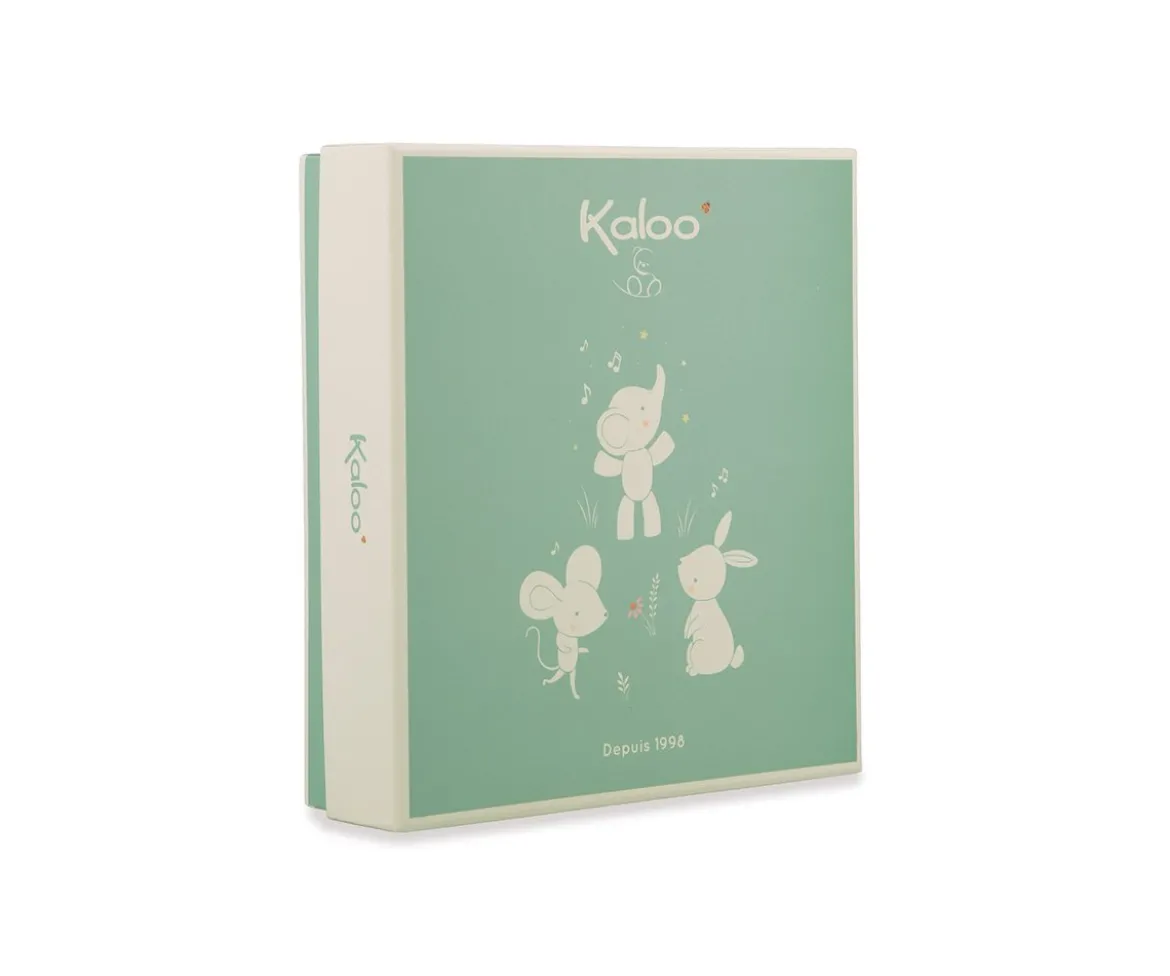 Caja Regalo Doudou, Llamador de Ángeles y Elefante