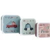 3 Cajas Almuerzo Vintage Cars